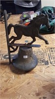 Cast Iron Horse Bell