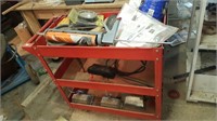 Rolling Tool Cart & Contents
