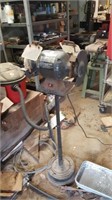 Bench Grinder on Stand