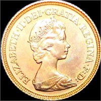 1982 British Gold Sovereign UNCIRCULATED