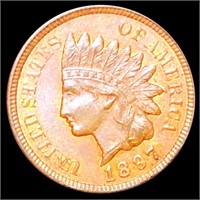 1897 Indian Head Penny CLOSELY UNCIRCULATED