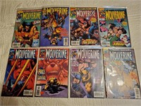 Lot of 8 Wolverine Comic Books