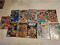 Lot of 11 Namor Comic Books