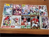 Lot of 10 Steve Young Cards