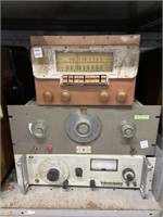 Lot: 3 Pcs.: Vintage Oscillators & Radio.