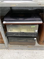 Lot of 3 Turntables.