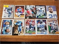 Lot of 10 Barry Sanders Cards