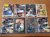 Lot of 8 Early 90s Shaquille O"Nell Cards