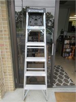Louisville Aluminum Six Foot Step Ladder (New)