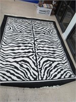 Carpet Remnant-Zebra Pattern-90L x 60W Like New