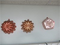 Copper Baking Pans or Wall Decor