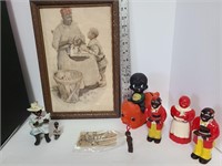 Black Bank, Picture,Ornaments,Voodoo Doll,S&P, Adv