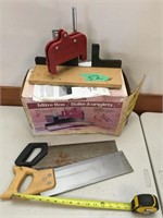 Mitre Box and Saws