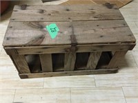 Wooden Chicken Crate