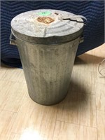 Tin Garbage Can