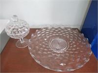 Cubed Candy Dish and Plate