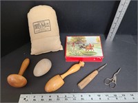 Antique Darning & Sewing Tools
