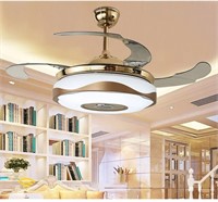 Ceiling Fans Light with Bluetooth, Modern 42 Inch