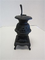 Miniature Cast Iron Pot Stove 8 In Tall