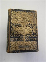 Chicago Exhibition 1893 1st Edition  Book