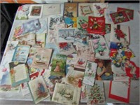 Large Lot of Mixed Condition 1950 Era Holiday Card