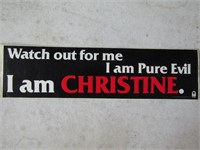 NEW Stephen King "Christine" Bumper Sticker