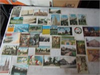 Vintage Postcards from Around the World lots of NY
