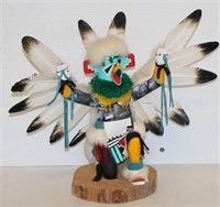 Eagle Hopi Kachina Doll Signed Beauty