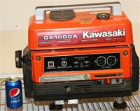 Kawasaki GA1000A Portable Generator Works