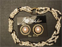 Park Lane Twisted Pearl Necklace & Clasps