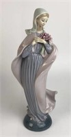 Lladro "Our Lady with Flowers" Figurine