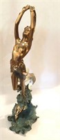 "Ilaria" Bronze Sculpture by Angelo Basso