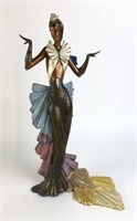 Erte "Copacabana" Limited Edition Bronze Sculpture