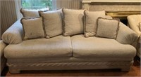 Finger Furniture Co. Sofa with Braided Trim