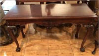 Sofa Table with Ball and Claw Feet