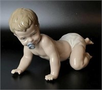 NAO by Lladro Crawling Baby Figurine