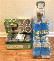 Assortment of Canning Jars