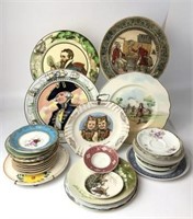 Assortment of Plates including Royal Doulton