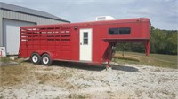 Stock Trailer with living quarters