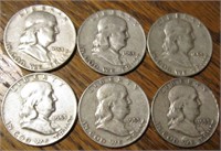 Franklin  half dollar  1953