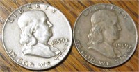 Franklin  half dollar  1959
