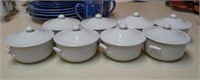 Apilco porcelain casseroles