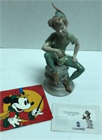 1993 Lladro Peter Pan Porcelain Figurine, Ltd Ed