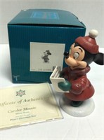 WDCC Caroler Minnie Mouse Pluto's Christmas Tree