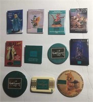 Collection of 11 WDCC Walt Disney Pins