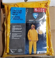 XL rain suit -good for construction worker