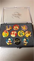 Disney Channel 10th Anniversary Pin Set