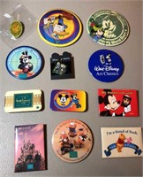 Collection of 12 Disney Pins