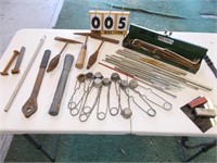 WELDER TOOLS AND LARGE ALLEN WRENCHES