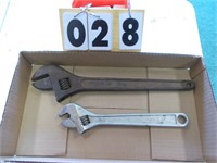 CRESENT WRENCH 16" & 12"